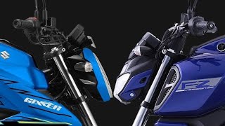 Gixxer 150 FI ABS VS Yamaha FZ 3 [upl. by Anaerdna]