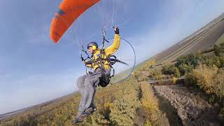 Magical PPG flight on a wonderful autumn day [upl. by Mirak841]