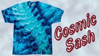 Tie Dye Cosmic Sash Ice Dye [upl. by Orlanta399]