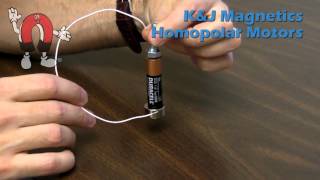 KampJ Magnetics  Homopolar Motor Demonstrations [upl. by Asim547]