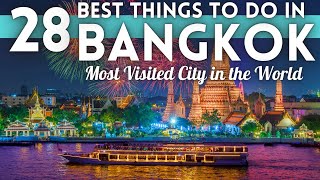 Best Things To Do in Bangkok 2024 [upl. by Welby]