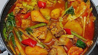 Chicken Pochero  Pocherong Manok  Chicken Recipe [upl. by Amerak887]