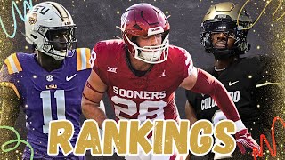 October Top 10 Rankings at EVERY Position in the 2024 NFL Draft [upl. by Auburta]