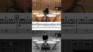 Orchestral Excerpts Timpani sheet  GUSTAV HOLST  The Planets  MARS mallets timpani [upl. by Meggie449]