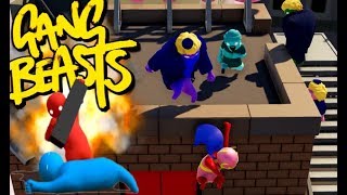 GANG BEASTS  Tidal Waves Waves [upl. by Adalie21]