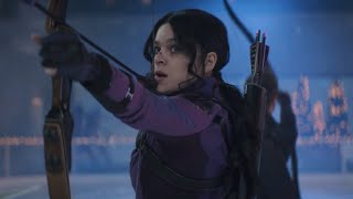 Kate Bishop All Archery Scenes  Hawkeye [upl. by Aelanej]