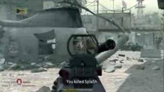 Call of Duty 4 cheating with aimbot [upl. by Desmond]