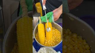 So awesome The surest way to harvest corn kernels [upl. by Xino]