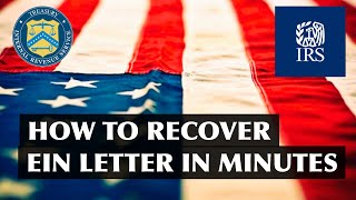 How To Recover EIN Letter Quickly  EIN Replacement Letter 147C  Lost EIN irs [upl. by Emawk810]