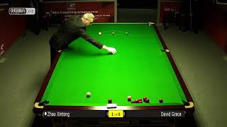 Zhao Xintong vs David Grace ᴴᴰ China Championship 2019 [upl. by Gallenz472]