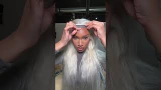 Straight 613 Frontal Wig Melted Install For Beginners ❤️beluckhair foryou hairstyle wig 613wig [upl. by Leirad]