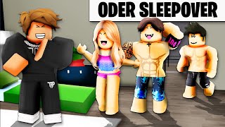 I Threw a FAKE SLEEPOVER to Catch ONLINE DATERS Brookhaven RP [upl. by Asiole]