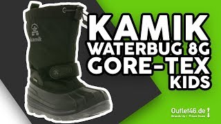 Kamik Waterbug8 GoreTex Kinder Winterstiefel DEUTSCH l Review l Haul l Overview l Outlet46 [upl. by Noami]