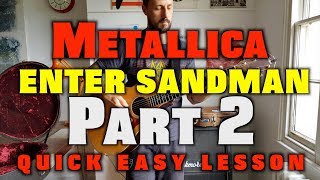 Enter Sandman PART 2 Metallica [upl. by Burger985]