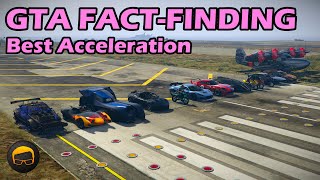 Whats The Fastest Accelerating Car In GTA Online  GTA 5 FactFinding №39 [upl. by Yt313]