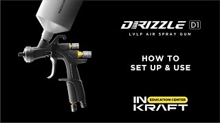 InoKraft Education Center  D1 LVLP Spray Gun  How to Set up amp Use [upl. by Brittne]