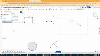 Dimensioning Tool Intro Part 1 Onshape [upl. by Irtimid]