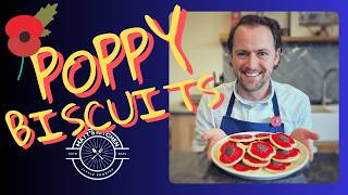 Remembrance Day Poppy Biscuits 👨🏻‍🍳  Little Foodies Ep6 [upl. by Mart]