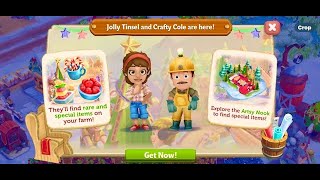 FarmVille 2 Country Escape🎄FabYuleUs Christmas Day 4 iosgameplay fv2 fyp santa christmas2023 [upl. by Nraa]