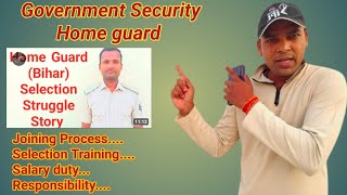 Government Security home Guard job joining Process training selection salary duty responsibility [upl. by Pembrook365]