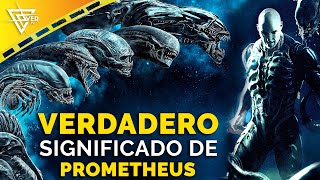 El VERDADERO significado de Prometheus 💀  Cinema Geek 💣 [upl. by Ahsitak966]