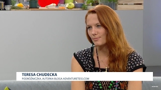 Teresa Tess Chudecka  wywiad z podróżniczką w TV Echo [upl. by Eikin355]