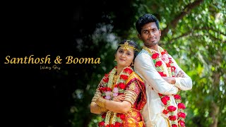 A Beautiful moments of Santhosh  Booma wedding trailer [upl. by As]