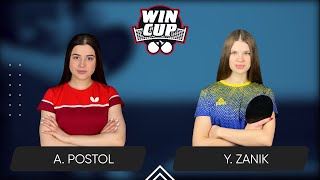 1730 Anastasiia Postol  Yulianna Zanik West 3 WIN CUP 13062024  Table Tennis WINCUP [upl. by Trace792]