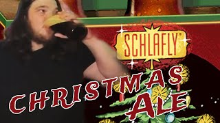 Schlafly Christmas Ale Beer Review [upl. by Ixel]