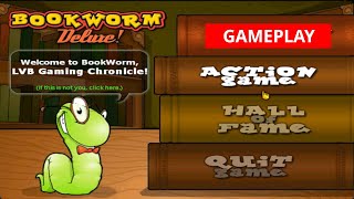 Bookworm Deluxe 2003 Action Mode Gameplay 4K 60 FPS PC [upl. by Aicilav]