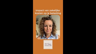 De impact van zakelijke kosten op je belasting [upl. by Kosaka]