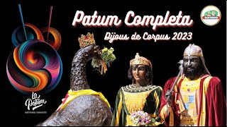 La Patum de Berga 2023  Patum Completa de Dijous de Corpus [upl. by Eellehs361]