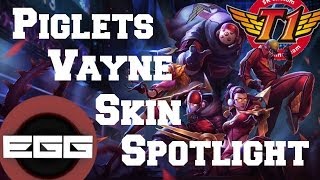 SKT T1 Vayne Skin Spotlight  League of Legends Skin Review HD [upl. by Lon152]