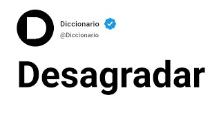 Desagradar Significado En Español [upl. by Nwahsyt718]