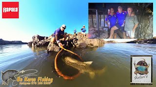 Fishing the Orange River with Rapalas at Slypsteen Safaris [upl. by Harlan]