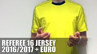 Adidas Referee 16 Jersey Schiedsrichter Trikot Euro 2016  20162017 [upl. by Breanne83]