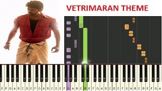 Mersal Vetrimaran Theme \ Thalapathy \ ARRahman \ Atlee \ Mersal Bgm \ piano [upl. by Terrilyn]