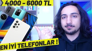 4000 TL  6000 TL Arası En İyi Telefonlar 2022 [upl. by Hsoj540]