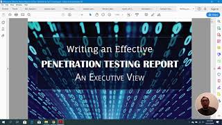 Tutorial Writing An Effective Penetration Testing Report [upl. by Akinna323]