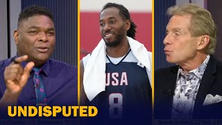 UNDISPUTED  Skip Bayless excited Kawhi impresses at Team USA training camp [upl. by Armbrecht]