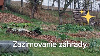 Zazimovanie záhrady a záhonov 14 novembra 2024 [upl. by Amekahs746]