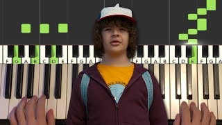 Stranger Things 3  The NeverEnding Story Piano Tutorial Lesson [upl. by Sessylu51]