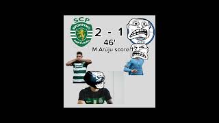 Man City vs Sporting A Masterclass in Total Domination trollfootball football short [upl. by Flosi269]