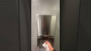 Kimberly Clark Automatic Towel Dispenser Dillards greatwolflodge [upl. by Okramed]