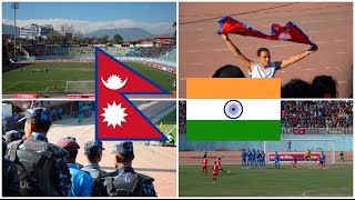 Nepal  India 2018 FIFA World Cup Qualification 1st round [upl. by Werby385]