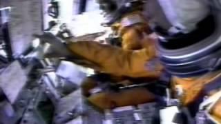 Pilot cam Cockpit Video  Space Shuttle Launch STS 78 [upl. by Wycoff]