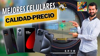 LOS 7 MEJORES CELULARES PARA JUGAR FREE FIRE 2024 [upl. by Wellesley]