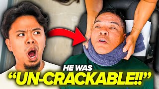 FOR 30 YEARS NO ONE COULD CRACK HIS BACK 😱  Daily Vlog  Chiropractor Pain Relief  Dr Tubio [upl. by Ycnaffit]