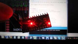 Upload Sketch to Arduino Pro mini use PL2303 Programmer [upl. by Anaeda]