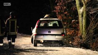 ‎20012012 NM 17 jährige Fahranfängerin stirbt bei Glatteisunfall Freystadt [upl. by Annodas245]